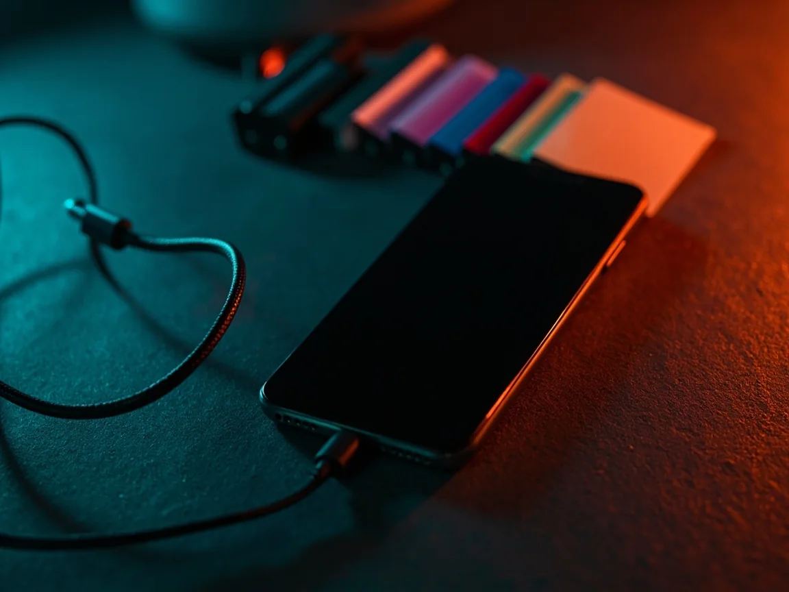 A phone screen showing the APK update and rollback settings